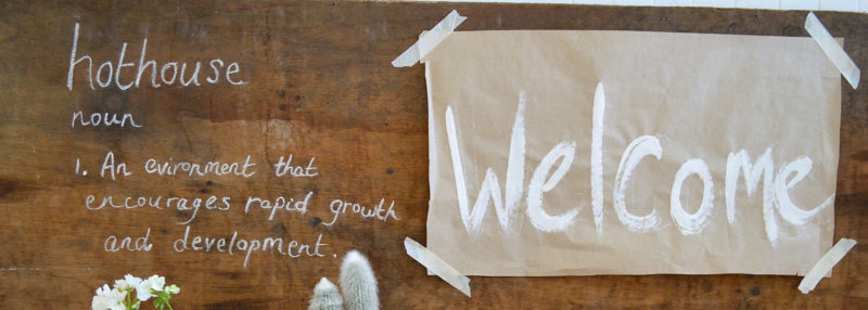 Fierce-Grace-Yoga-North-London-Hothouse-welcome-sign
