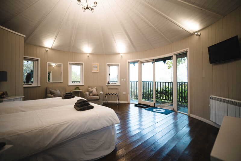 Tree House Accommodation In The Trees at Fair Oak Farm 1